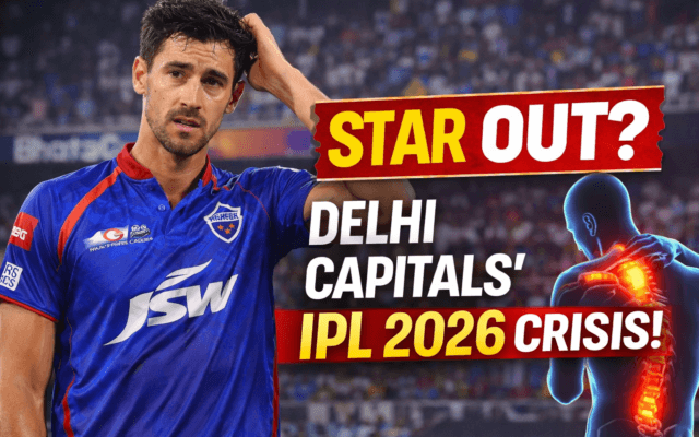 ALT Text: Mitchell Starc Delhi Capitals IPL 2026 injury update