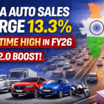 GST 2.0 FY26 Indian Auto Sales Surge 13.3%